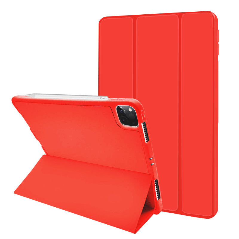 Soft silicone anti falling case iPad protective cover