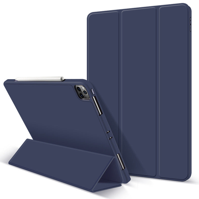 Soft silicone anti falling case iPad protective cover