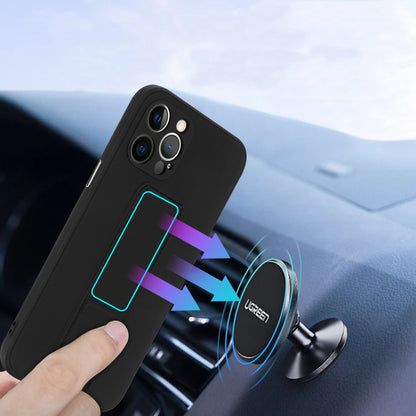 Silicone Multifunctional Folding Magnetic Bracket Phone Case