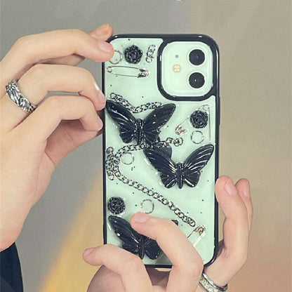 Dark Wind 3D Butterfly Phone Case