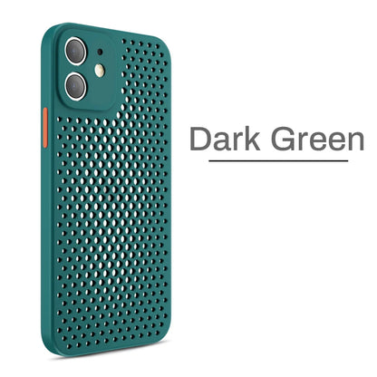 Dark Green Heat Dissipating iPhone Case