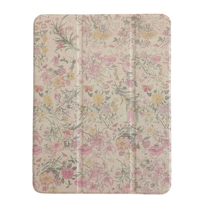 Retro Flower iPad Case 