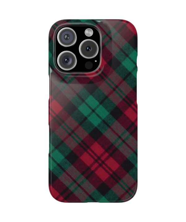 Christmas Plaid iPhone Case