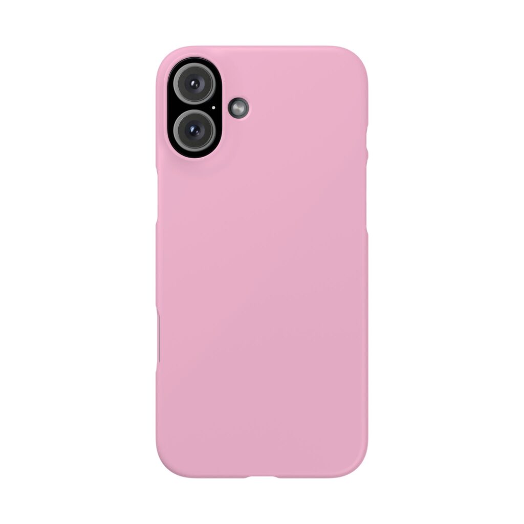 Pink Marshmallow Clear iPhone Case