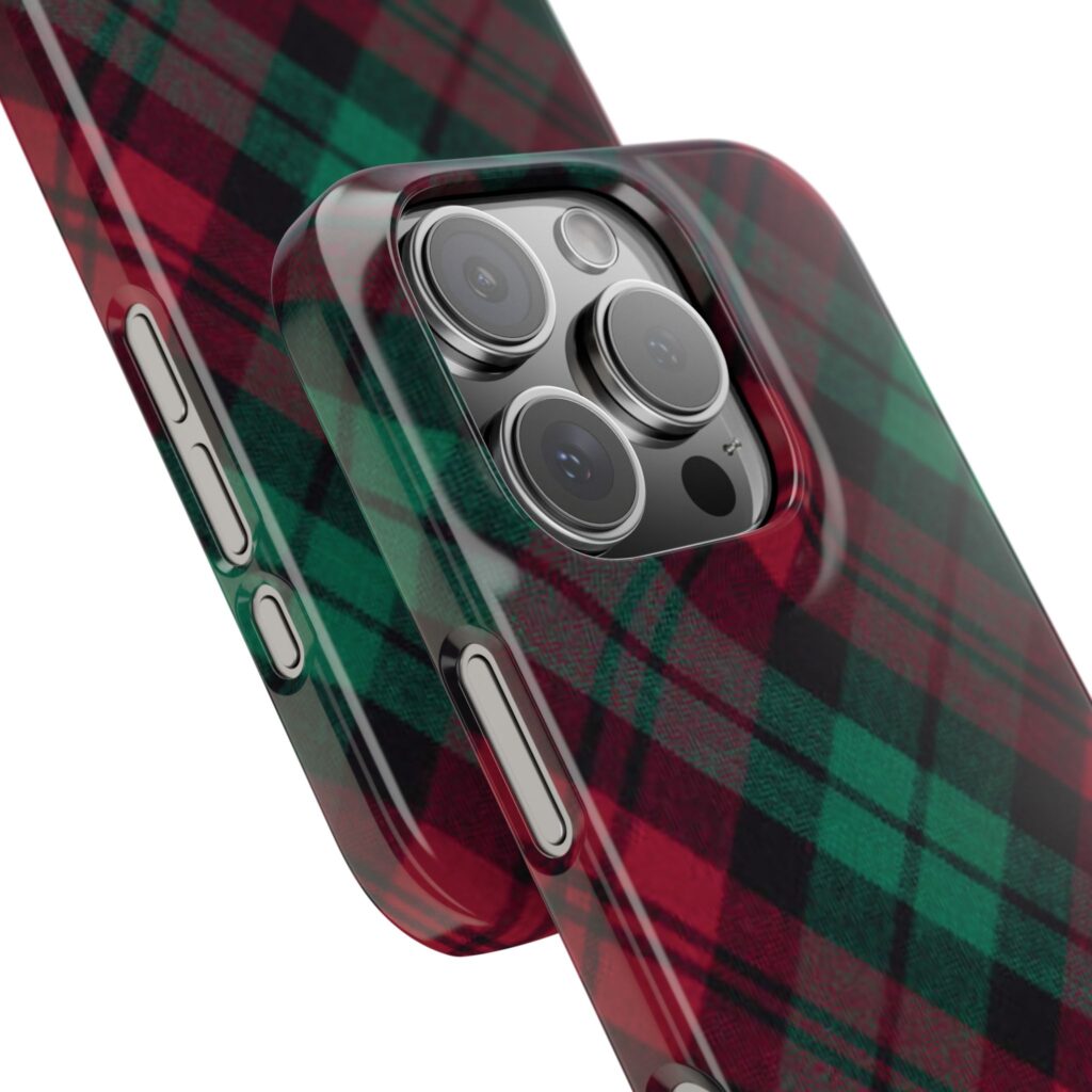 Christmas Plaid iPhone Case