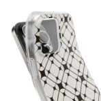 Clear Geometric Design Phone Case