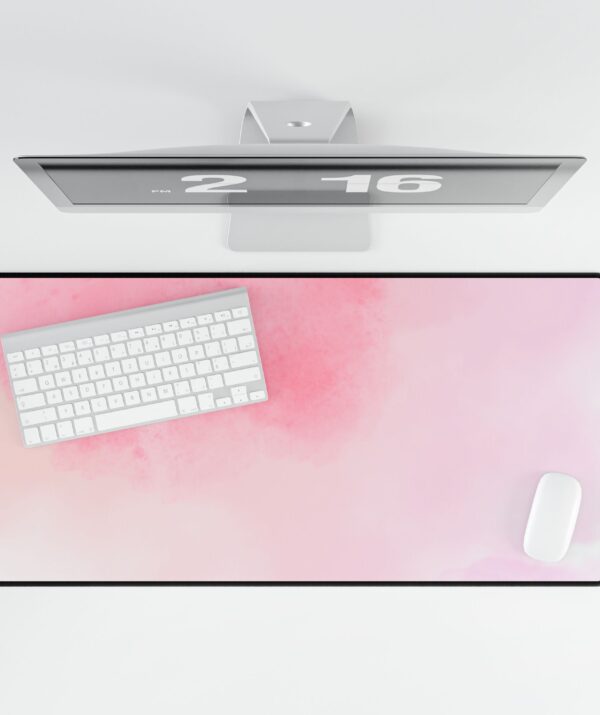 Pink Mouse Pad front