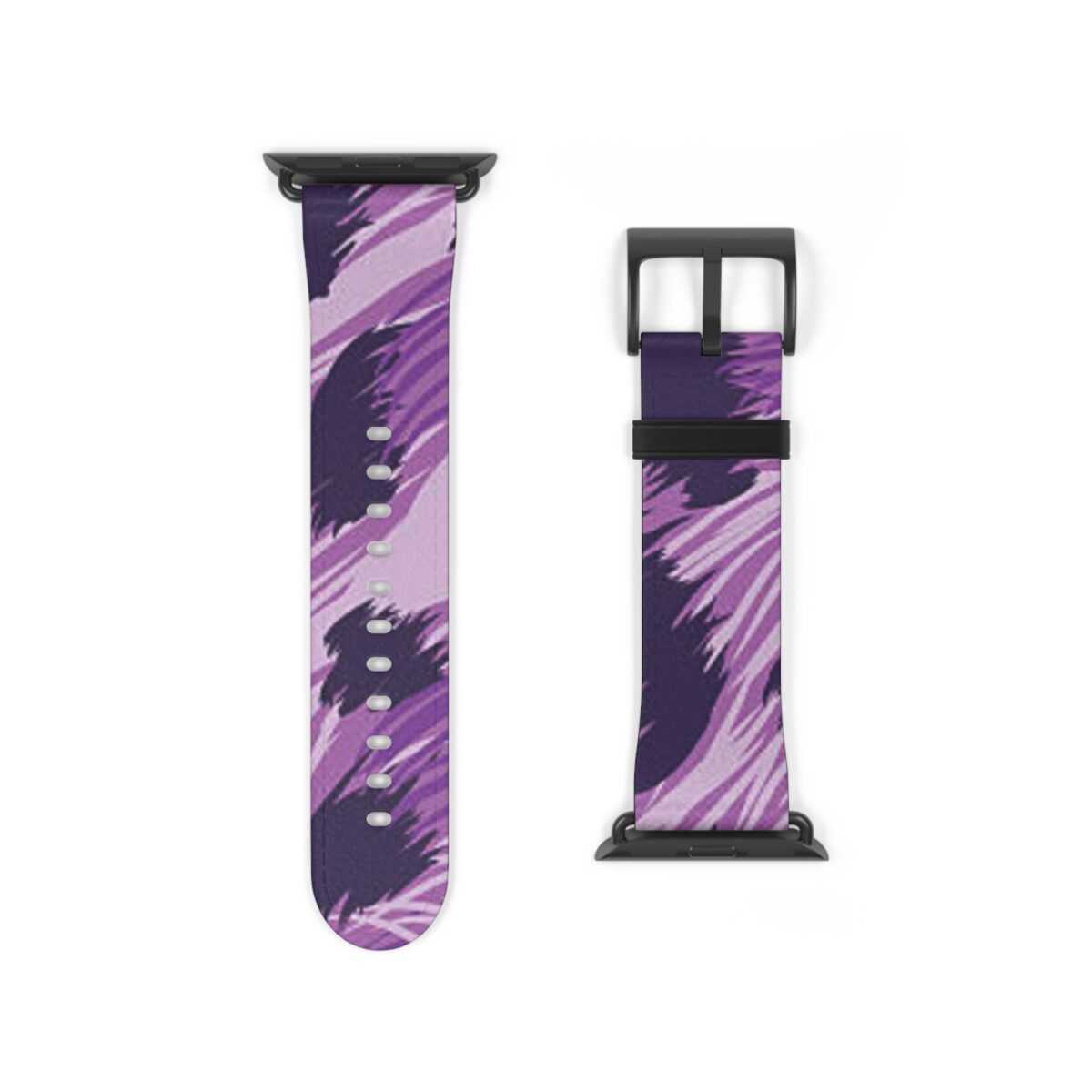 Purple Leopard Watch Band