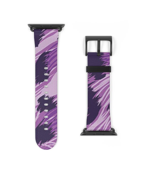 Purple Leopard Watch Band