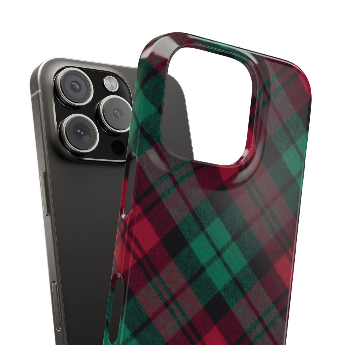 Christmas Plaid iPhone Case