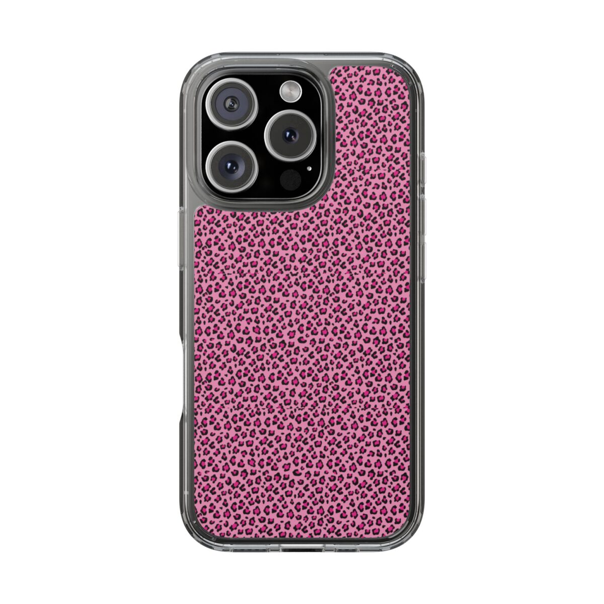 Light Pink Leopard Pattern iPhone 16 Case