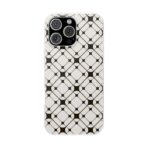 Clear Geometric Design Phone Case