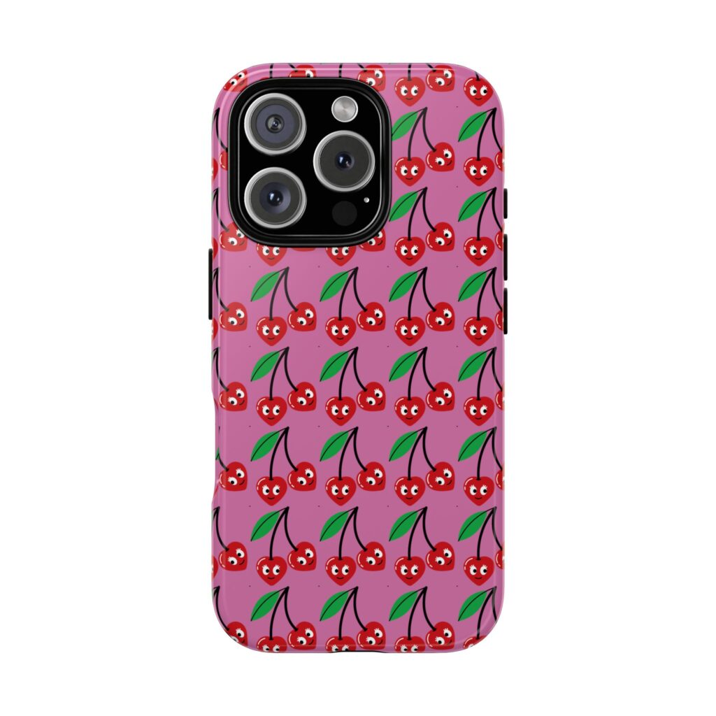 Pink Cherie iPhone Case