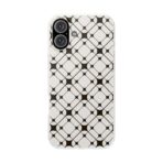 Clear Geometric Design Phone Case