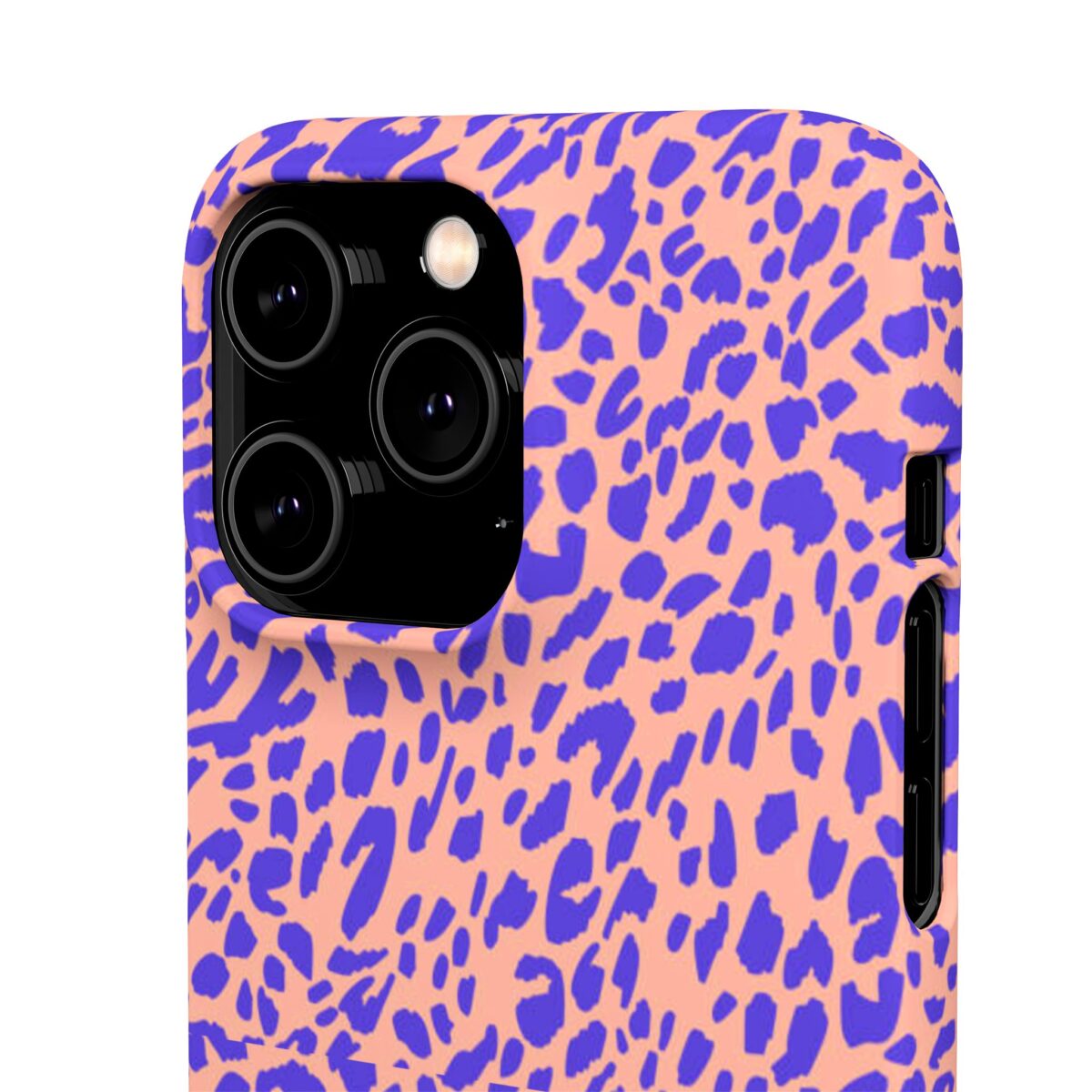 Pastel Pink Leopard iPhone Case