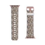 Brown Leopard Print Apple Watch Band