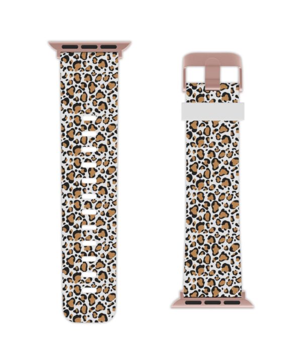 Brown Leopard Print Apple Watch Band