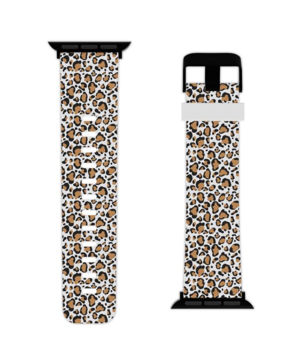 Brown Leopard Print Apple Watch Band